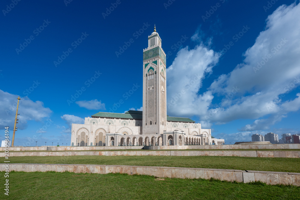 Obraz premium Hassan II Mosque - Casablanca, Morocco