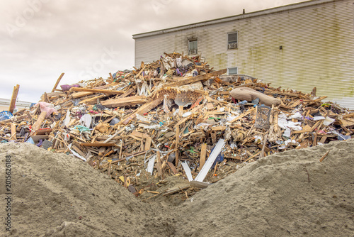 фотографія Rubble of demolished house