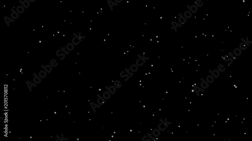 Mesmerizing starry night sky timelapse, Looping seamless space backdrop with blinking star in the night sky.
Twinkling and blinking stars glimmer, blue light shine in dark starry sky galaxy.