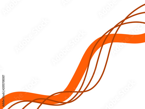 retro abstract background featuring flowing orange, brown, and white curved wave shapes on a clean light backdrop. Modern vintage style design suitable for posters, social media, branding, packaging, 