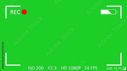 Handycam Overlay Frame Green Screen.