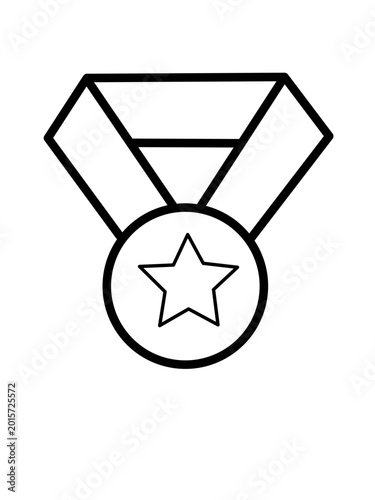 Awards thin line icons medal, cup, star, statuette, trophy. Modern vector illustration of prizes for competition, web page template
