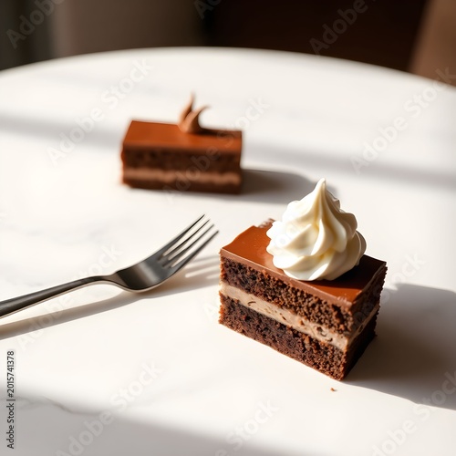 piece of chocolate cake