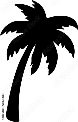 vector illustration of a palm tree