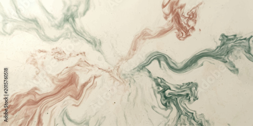 Canvas Print Fluid art abstract swirls in shades of pink and teal, creating a sense of movement and artistry for web, ui, branding, art, design, background etc