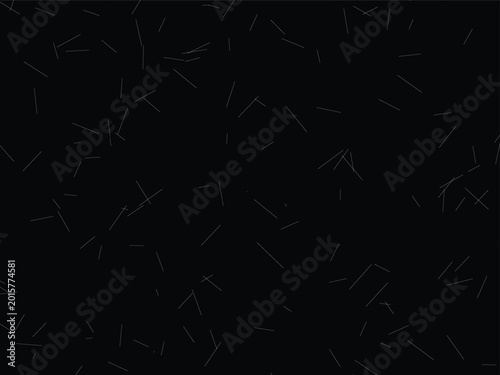 Tableau sur toile Lite thin strokes on black background