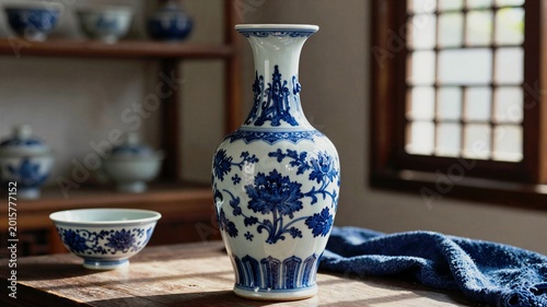 ceramic vase on the table