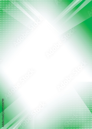 Abstract green background with geometry shape or soft backdrop wallpaper for flyer banner presentation