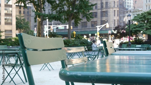 Canvastavla Fifth 5 avenue and Broadway street crossroad, Manhattan Midtown, New York City, United States