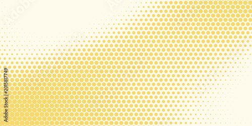 Abstract dot white yellow color wave pattern screen led light gradient texture background. Technology big data digital concept. 3d rendering.