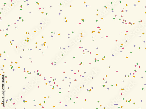 Fotografi Colors splatter thrown on lite brown background