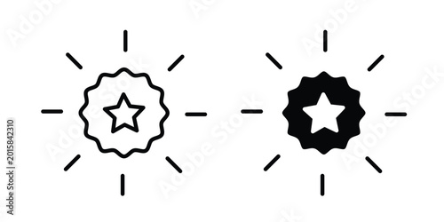 Foto Additional skills icon. thin line icon vectors