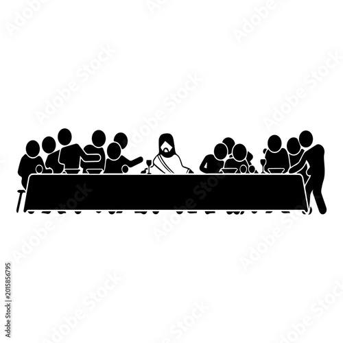 Foto The Last Supper Icon