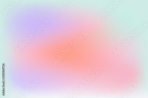 Pastel Multicolor Abstract Gradient Background with Soft Blended Texture