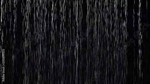 Rain Drop Splash Black Background