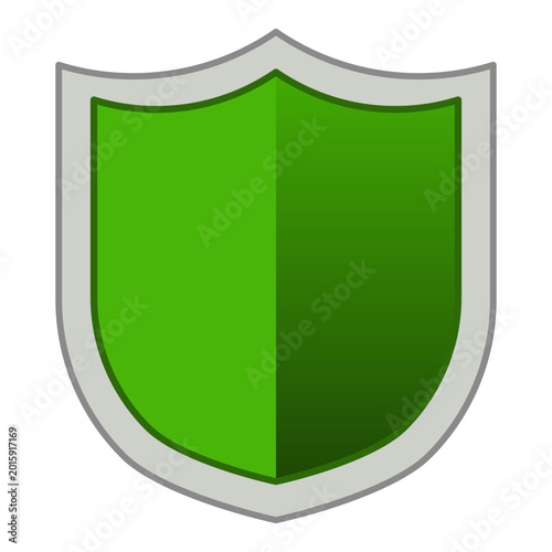 green shield vector icon representing security and protection Free Download green shield vector icon representing security and protection - GFXLoad