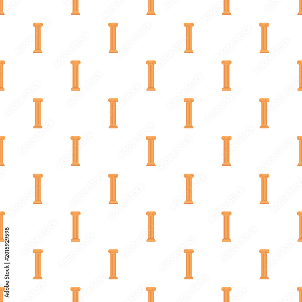 Obraz premium Roman greek doric columns creating a seamless background pattern