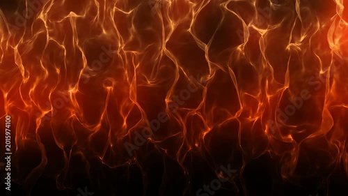 Flame Wall Background Animation Loop