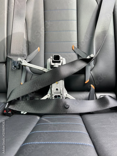 drone under seat belt