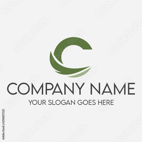 C letter logo vector illustrations design icon template