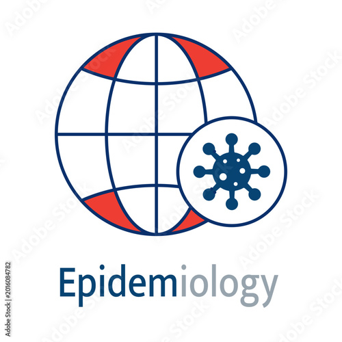 Tableau sur toile Epidemiology and Public Health Disease Analysis, Outbreak Transmission and Popul