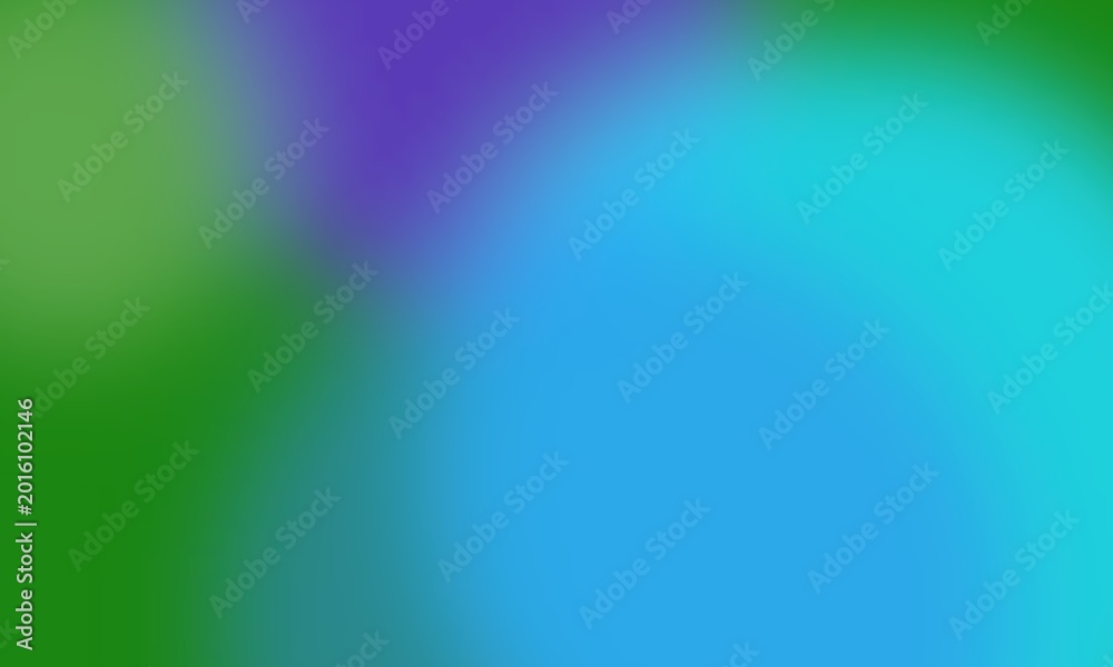 Obraz premium Abstract gradient background, with blended blue, green, and purple, color tones