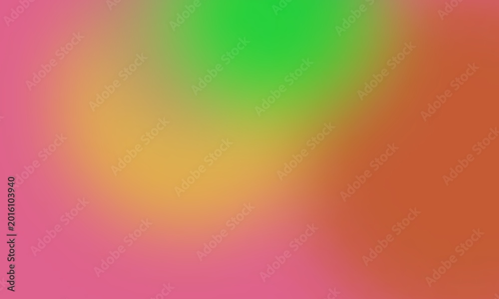 Obraz premium Abstract gradient background, with soft blended, pink green and, orange colors