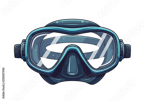 Scuba Diving Mask for Underwater Exploration.