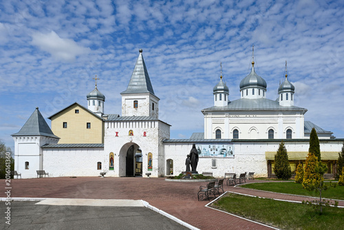 Photos White entrance walls and towers of the St