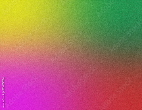 Vibrant Multi-Color Abstract Gradient Background with Retro Grainy Texture and Soft Color Transitions