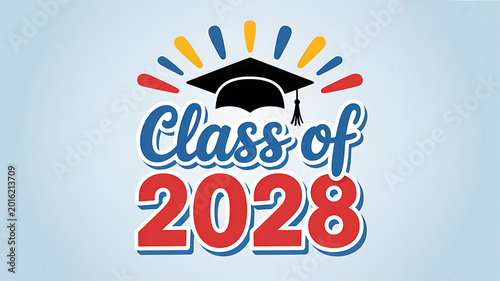 Graduation ceremony celebrates Class of 2028 with colorful decorations