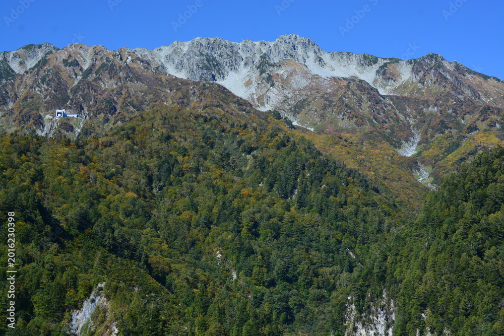 Fototapeta premium 富山県 立山黒部アルペンルート～黒部ダム