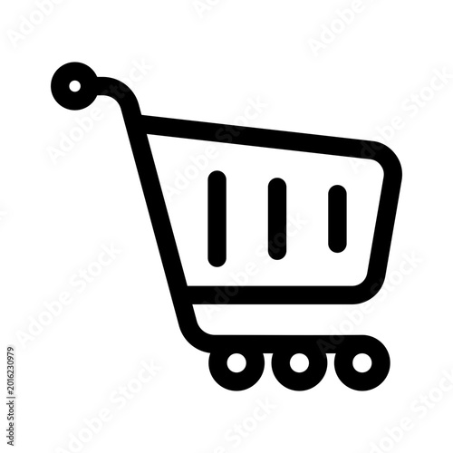 Slika na platnu Shopping Vector line icons for your business needs, especially for website and m