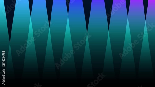 Futuristic Blue Stage Light Reflections Animation – 4K Seamless Loop