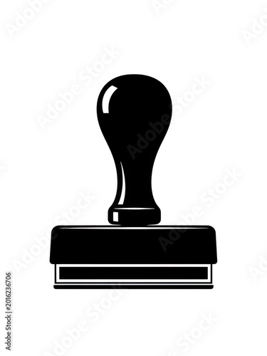 Classic rubber stamp isolated on transparent background