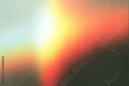 light leaks overlay effect with blurred light and dusts,retro film distressed flare light leak on black background,abstract analog film burn ray light leak,Leaked camera poster photo effect mockup