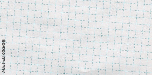 White graph paper texture background with blue grid lines and subtle paper grain.