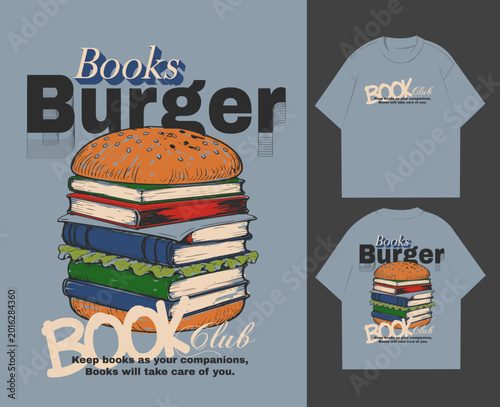 Fényképezés books Graphic Tee Shirt Design