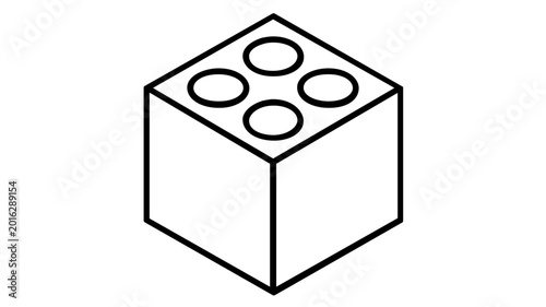 Miniature isometric data center building with rooftop cooling fans vector illustration, modern icon for cloud computing infrastructure and enterprise networking server farm concepts.