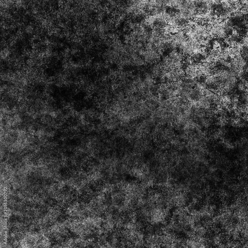 Fototapeta premium Black And White Weathered Surface Background With Grunge Texture Effect
