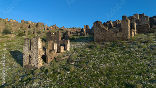Aerial View of the Abandone...