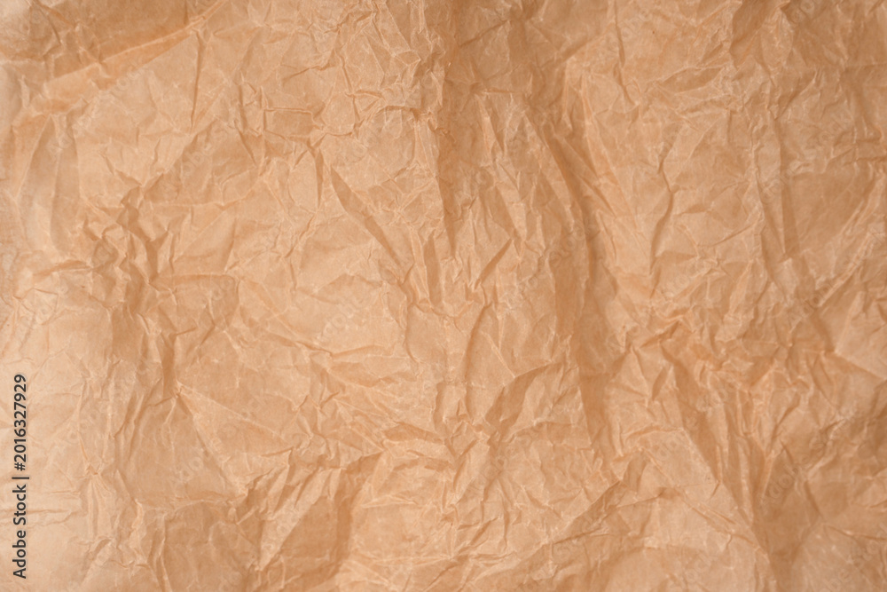 Obraz premium Crumpled paper as background. Top view.