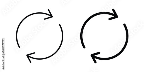 Foto Recovery icon concept editable stroke outline