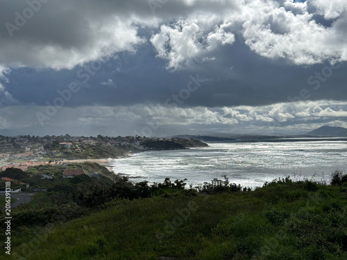 Vue sur l'océan depuis Bidart