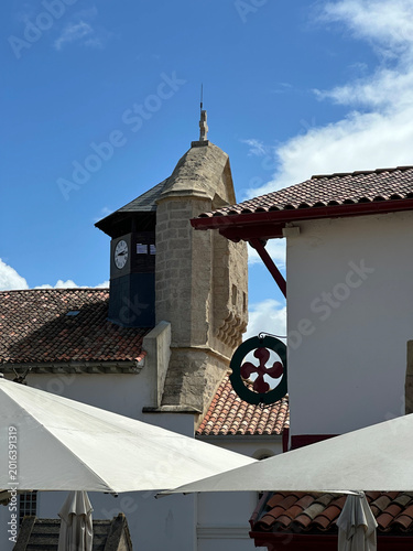 clocher de l'Église Notre-Dame-de-l'Assomption de Bidart