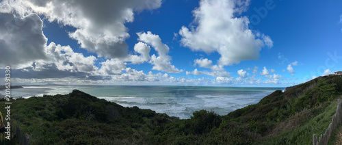 Vue sur l'océan depuis Bidart