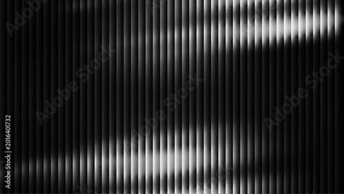 Black white wave fractal glass gradient blurred background, abstract transparent glass trendy wallpaper grainy noise texture.