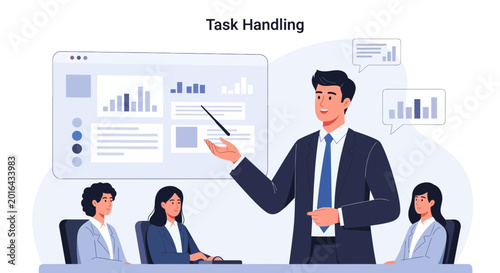 Team Meeting Presentation: Business Strategy, Task Planning, and Data Analysis