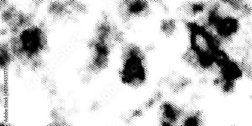 Εκτύπωση καμβά Professional black and white halftone grunge texture with strong contrast and noise pattern for multipurpose design and microstock use