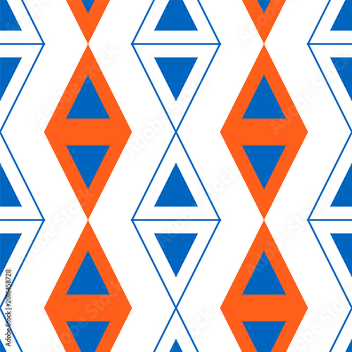Seamless background. Geometric. National pattern. Vector